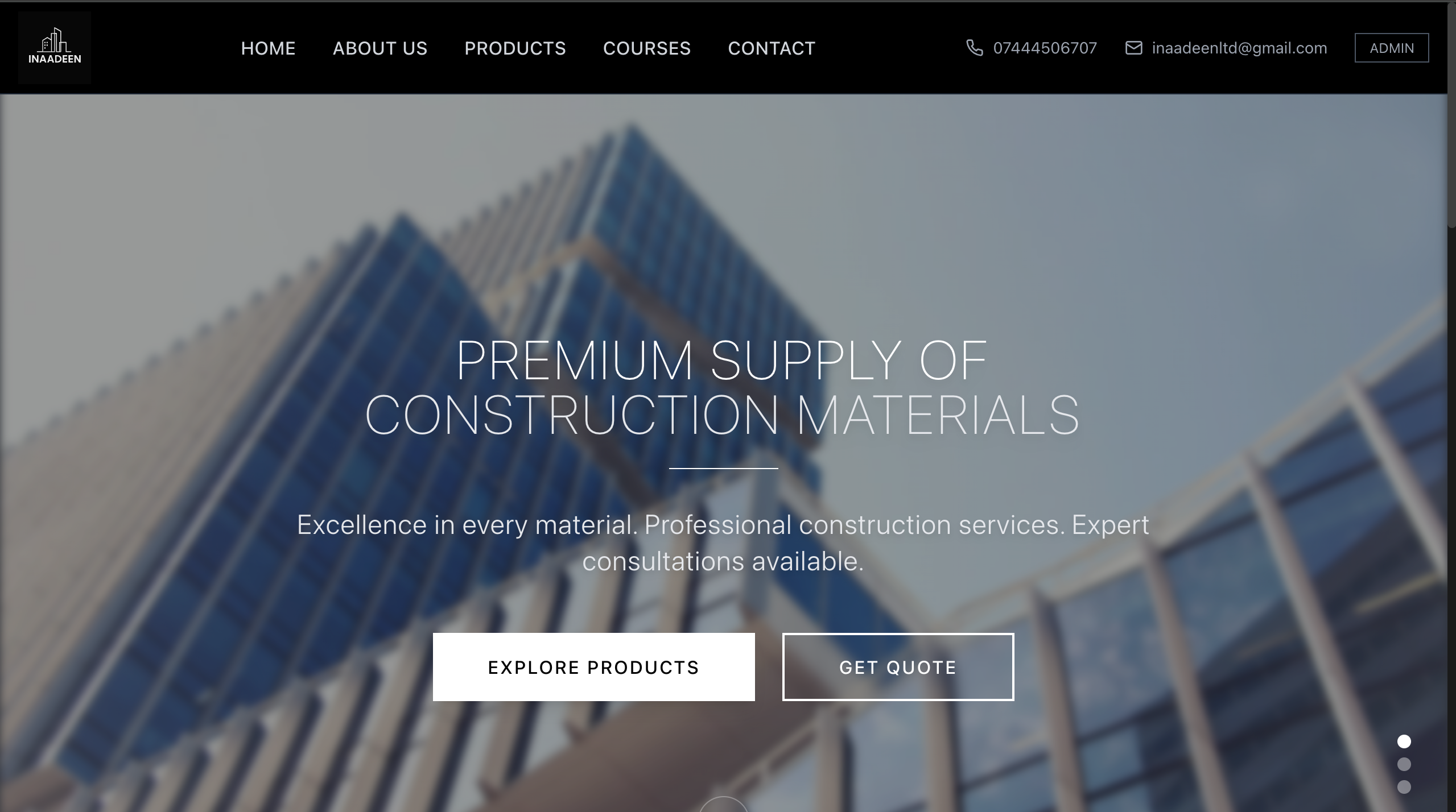 Inaadeen Construction